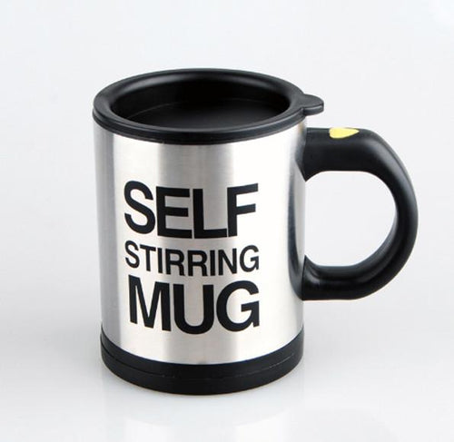 Self Stirring Double-Insullated Coffee Mug