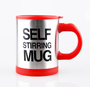 Self Stirring Double-Insullated Coffee Mug