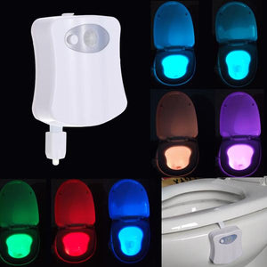 NEW Led Motion-Activated Toilet Seat Light
