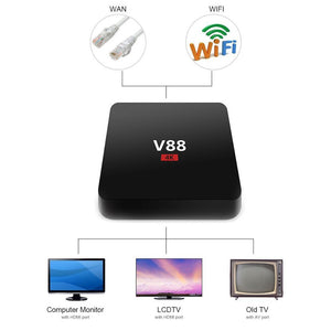 V88 android 6.0 SMART  TV Box - Turn Any TV Into a Smart TV