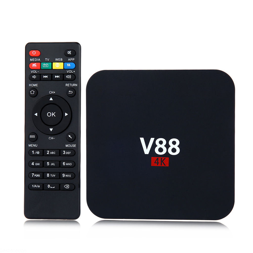 V88 android 6.0 SMART  TV Box - Turn Any TV Into a Smart TV