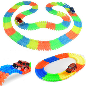 Kids Race Track - Glow In The Dark (1 car)