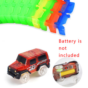 Kids Race Track - Glow In The Dark (1 car)