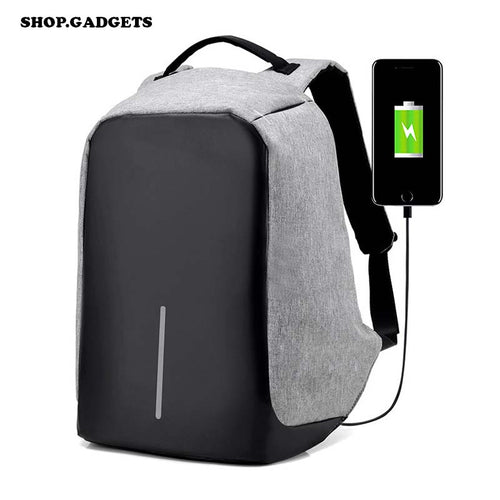 Latest Anti-Theft USB Charging Backpack - Waterproof