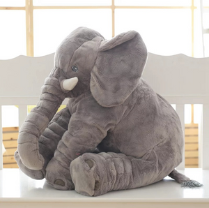 Baby Elly Large Soft Elephant Pillow