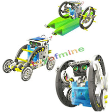 Solar Powered DIY Model Robot