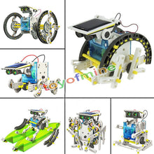 Solar Powered DIY Model Robot