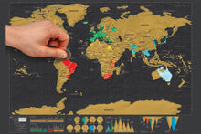 Scratch Off Traveler's Map - MUST Have For Seriours Travelers