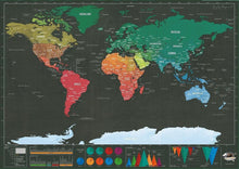 Scratch Off Traveler's Map - MUST Have For Seriours Travelers